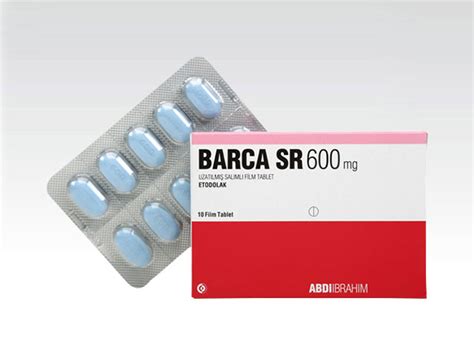 Barca Sr 600 Mg 10 Film Tablet