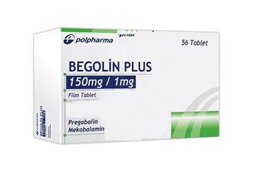 Begolin Plus 150 Mg/1 Mg 56 Film Tablet