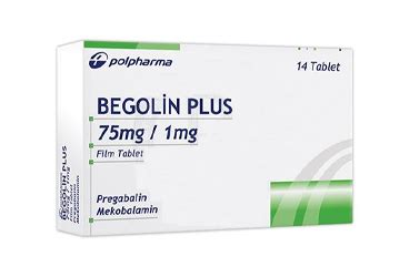 Begolin Plus 75 Mg/1 Mg 14 Film Tablet