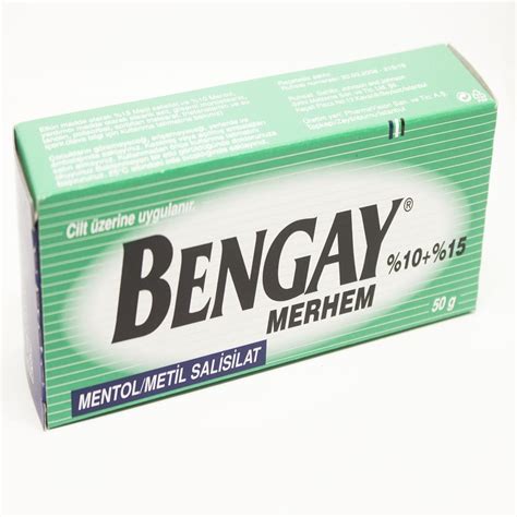 Ben-gay %10+%15 Merhem (50 Gr)