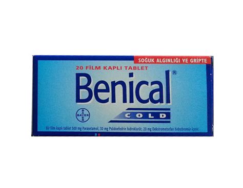 Benical Cold 20 Film Tablet