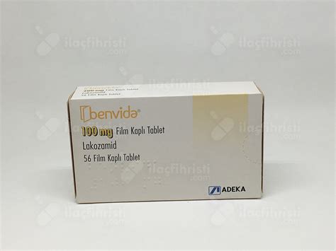 Benvida 100 Mg 56 Film Kapli Tablet (56 Tablet)