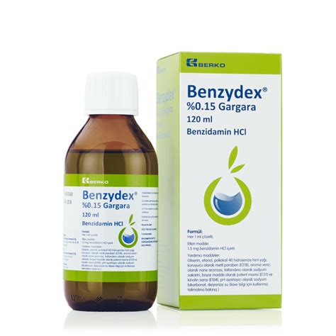Benzydex % 0.15 Gargara. 120 Ml (1 Sise) Fiyatı
