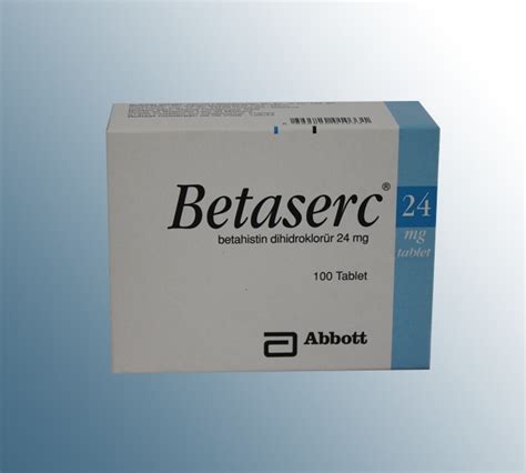 Betaserc 24 Mg 100 Tablet
