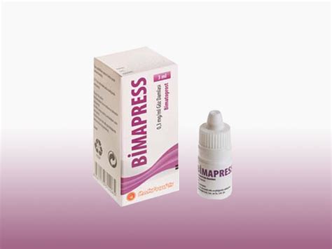 Bimapress 0,3 Mg/ml Goz Damlasi 3 Ml (%0,03)