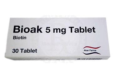 Bioak 5 Mg 30 Tablet