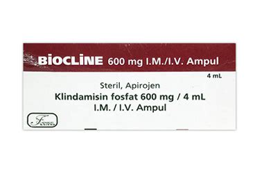 Biocline 600 Mg 1 Ampul Fiyatı