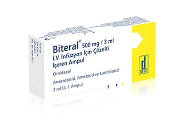 Bitazol 500 Mg/3 Ml Infuzyonluk Cozelti (1 Ampul)
