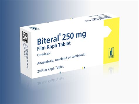 Biteral 250 Mg 20 Film Kapli Tablet