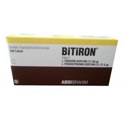 Bitiron 50 Mcg/12.5 Mcg Tablet