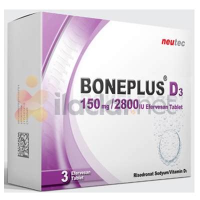 Boneplus D3 150 Mg/2800 Iu 3 Efervesan Tablet
