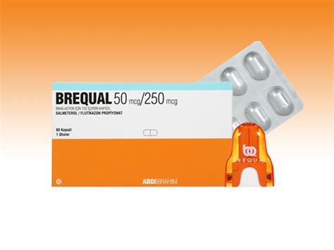 Brequal 50/250 Mcg Inhalasyon Icin Toz Iceren 60 Kapsul