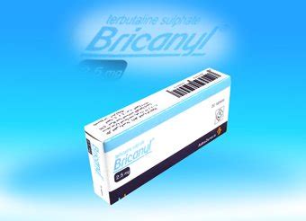 Bricanyl 2,5 Mg 50 Tablet
