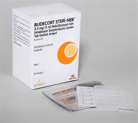 Budecort Steri-neb 0,25 Mg/ml Nebulizasyon Icin Inhalasyon Suspansiyonu Iceren Tek Dozluk 20 Ampul