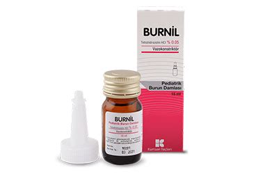 Burnil %0,05 Pediatrik Burun Damlasi, Cozelti (15 Ml)