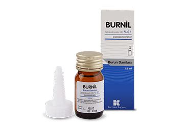Burnil %0.1 Burun Damlasi. Cozelti (15 Ml) Fiyatı