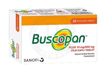 Buscopan Plus 10 Mg / 500 Mg Film Kapli Tablet (30 Tablet)