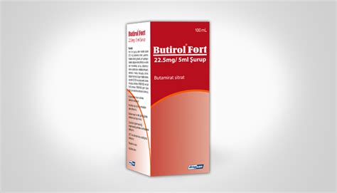 Butirol Fort 22,5 Mg/ 5 Ml Surup 100 Ml