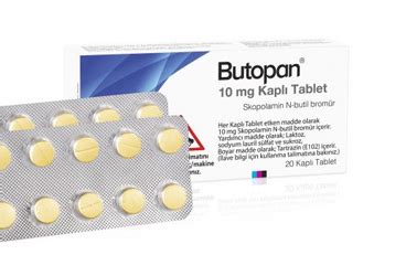 Butopan 10 Mg Kapli Tablet (20 Draje)