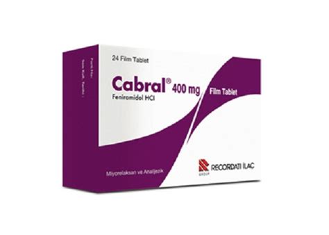 Cabral 400 Mg 24 Film Tablet