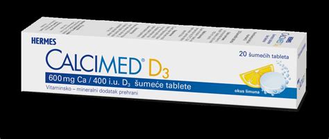 Calcimed D3 20 Eff. Tablet