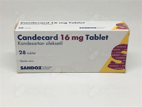 Candecard 16 Mg 28 Tablet