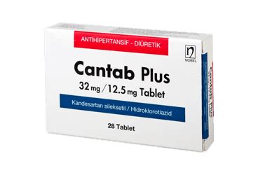 Cantab Plus 32 Mg/12,5 Mg 28 Tablet
