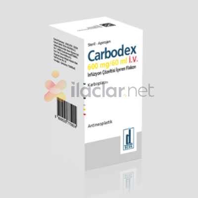Carbodex 600 Mg/60 Ml Iv Inf. Coz. Iceren Flakon