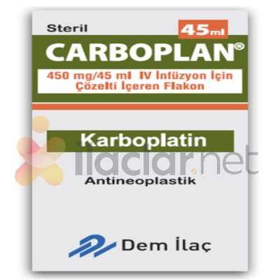 Carboplatin Dbl Enj. Sol. 50 Mg/5 Ml 1 Flakon Fiyatı