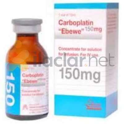 Carboplatin-kocak 150 Mg/15 Ml Iv Infuzyon Icin Solusyon Iceren Flakon