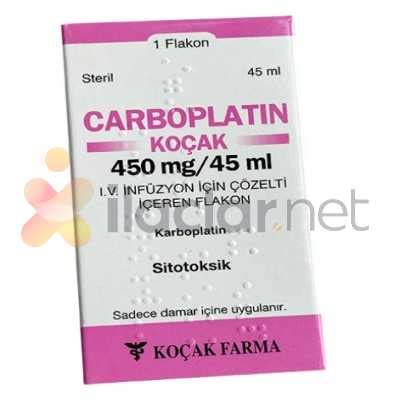 Carboplatin-kocak 450 Mg/45 Ml Iv Infuzyon Icin Solusyon Iceren Flakon Fiyatı