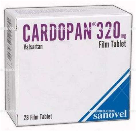 Cardopan 320 Mg 28 Film Tablet