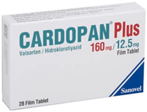 Cardopan Plus 160 /12,5 Mg 28 Film Tablet