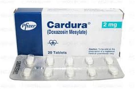 Cardura 2 Mg 20 Tablet