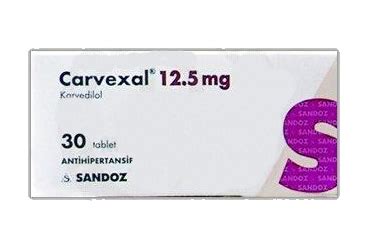 Carvexal 12.5 Mg 30 Tablet Fiyatı