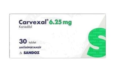 Carvexal 6,25 Mg 30 Tablet