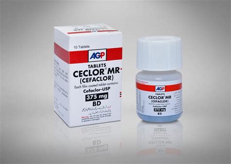 Ceclor Mr 375 Mg 10 Tablet