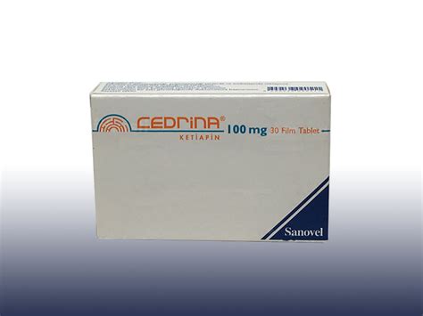 Cedrina 100 Mg 30 Film Tablet