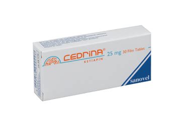 Cedrina 25 Mg 60 Film Tablet
