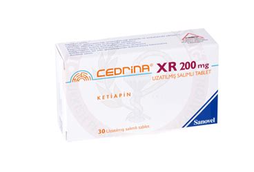 Cedrina Xr 200 Mg Uzatilmis Salimli 30 Tablet