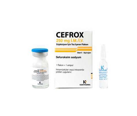 Cefrox 250 Mg Im/iv Enjeksiyon Icin Toz Iceren Flakon