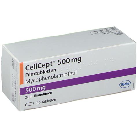 Cellcept 500 Mg 50 Tablet