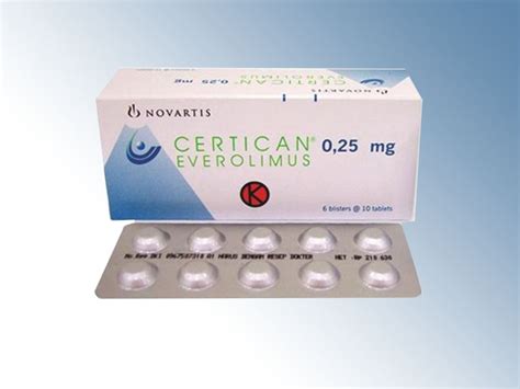 Certican 0.25 Mg 60 Suda Cozunur Tablet