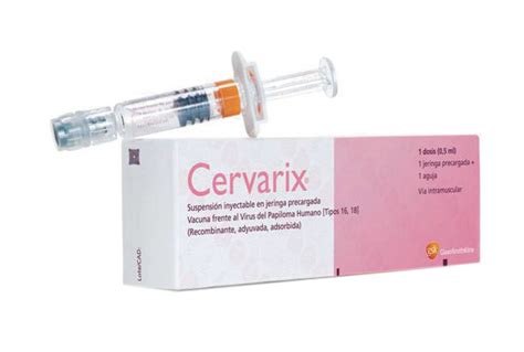 Cervarix 0,5 Ml Im Enjeksiyon Icin Suspansiyon Iceren Kullanima Hazir 1 Enjektor