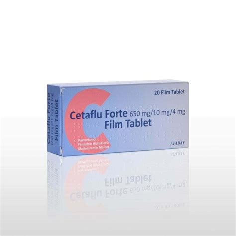 Cetaflu Fort 20 Tablet