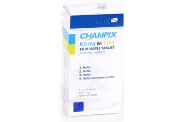 Champix 0.5 Mg 11 + 1 Mg 42 Film Kapli Tablet Fiyatı