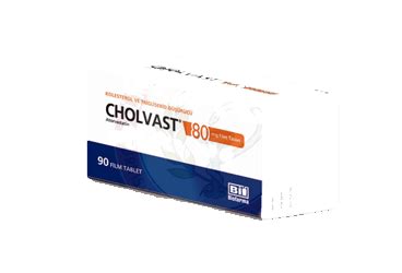 Cholvast 80 Mg 90 Film Tablet Fiyatı