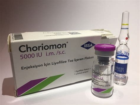 Choriomon 5000 Iu Iu Enjeksiyonluk Liyofilize Toz (1 Flakon) Fiyatı