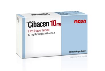 Cibacen 10 Mg Film Kapli Tablet (28 Tablet)