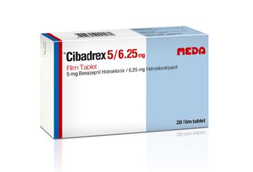 Cibadrex 5mg/6.25 Mg Film Tablet (28 Tablet) Fiyatı